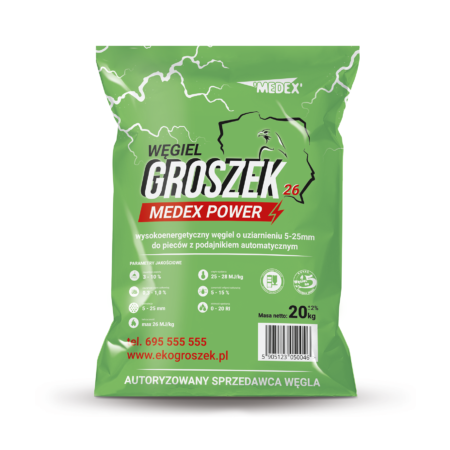 Groszek Medex 20kg Power