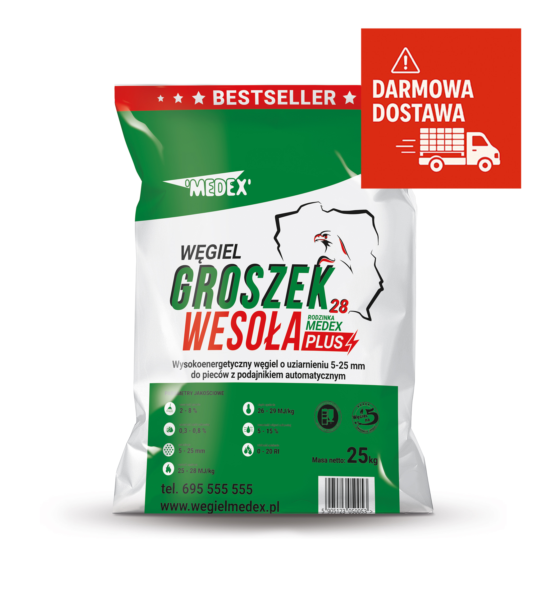 Groszek Wesoła PLUS 28 darmowa dostawa